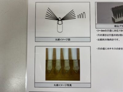 ノガ・ジャパン RBU軸付ブラシ 縁曲げ プラスチック繊維